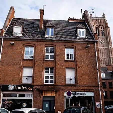 Apartmán Nouveau Sur Dunkerque Le Nid Du Beffroi Hyper Centre *